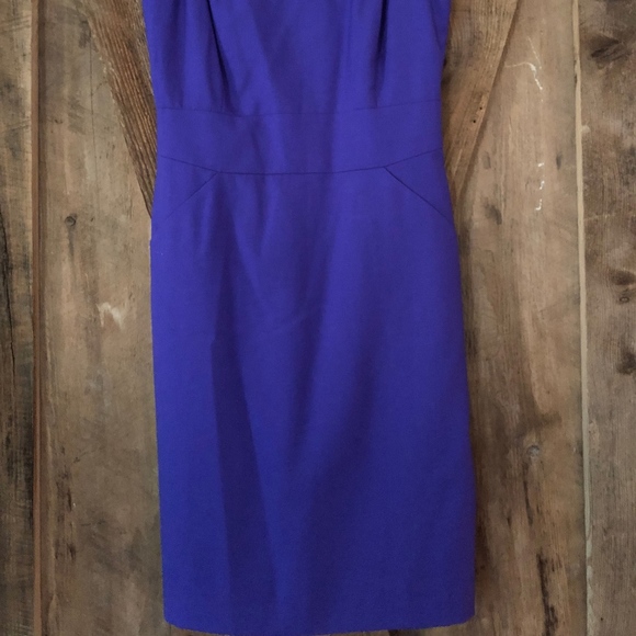 JCREW PURPLE/BLUE DRESS - Size 4 (NEW w. TAG) - Picture 2 of 3